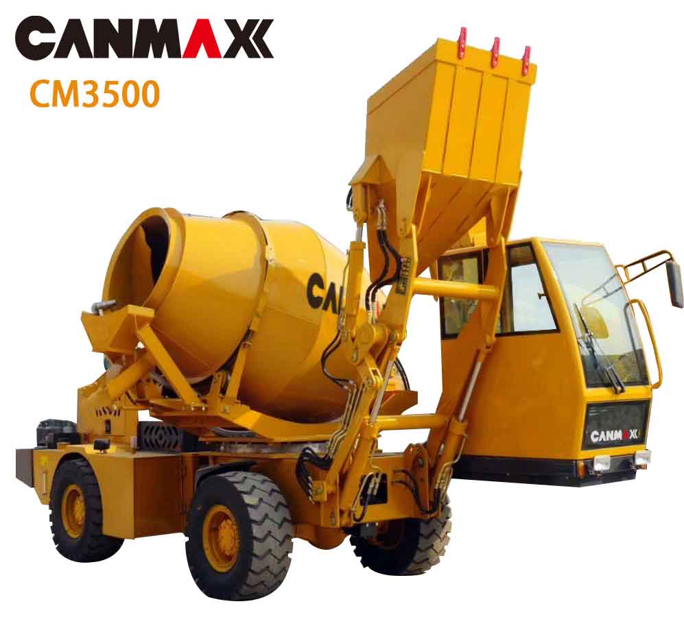 CM3500 Self Loading Concrete Mixer