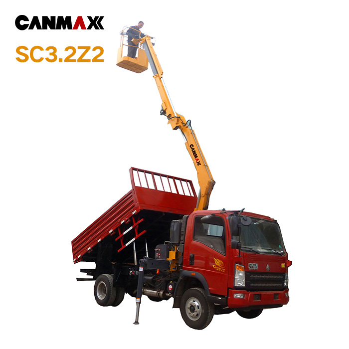 SC3.2Z2 knuckled truck mounted crane