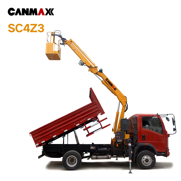 SC4Z3 knuckled truck mounted crane